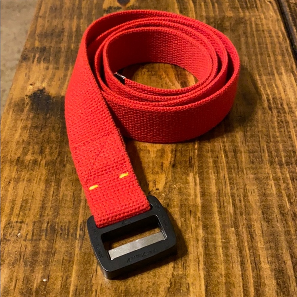 Best Made Nylon Webbing Red Belt